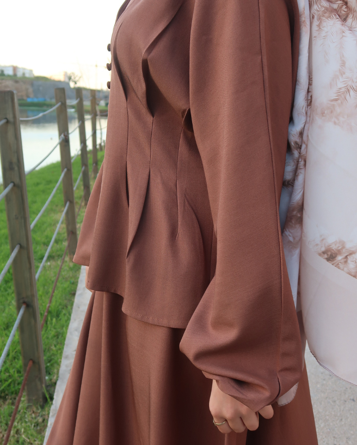 Ensemble Jupe Élégance Satinée – Chic & Confort Absolu