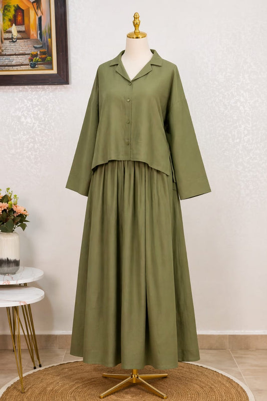 Ensemble Hijab Élégant