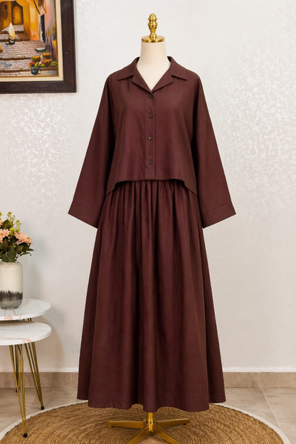 Ensemble Hijab Élégant
