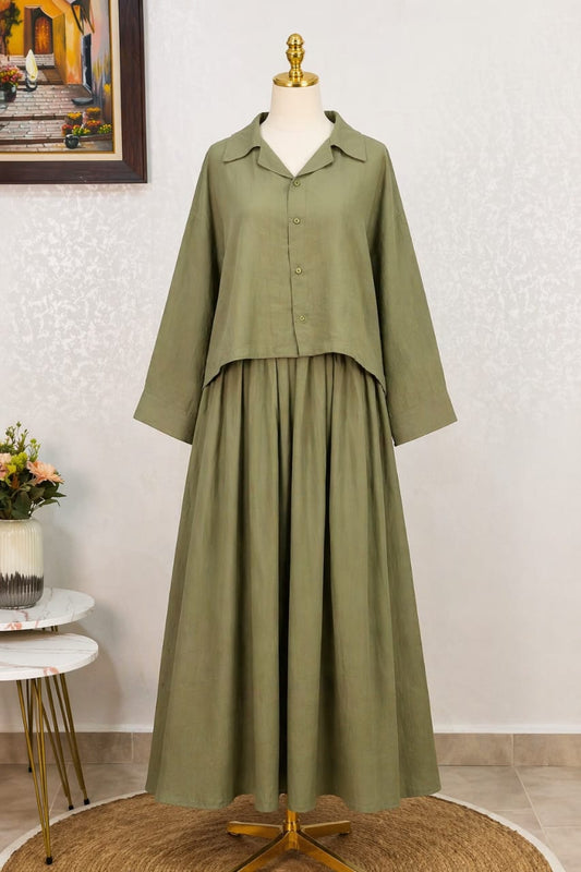 Ensemble Hijab Élégant