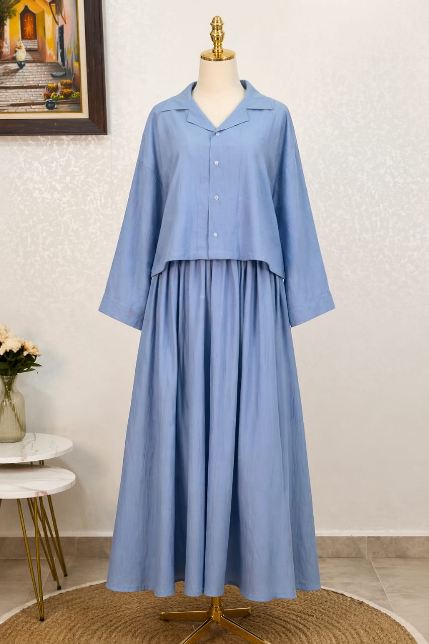 Ensemble Hijab Élégant