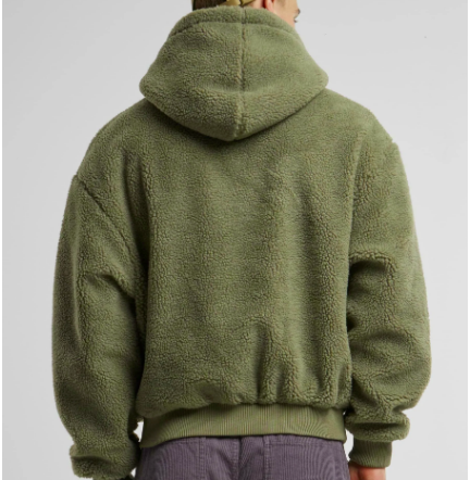 Sweat à Capuche Oversize en Fleece