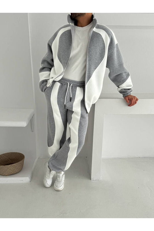 Ensemble Sport Design Contrasté