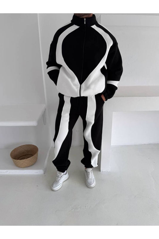 Ensemble Sport Design Contrasté